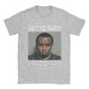 Men's Retro Aint No Party Like a Diddy Party T Shirt  Clothes Funny Short Sleeve Crewneck Tee Shirt Summer T-Shirts