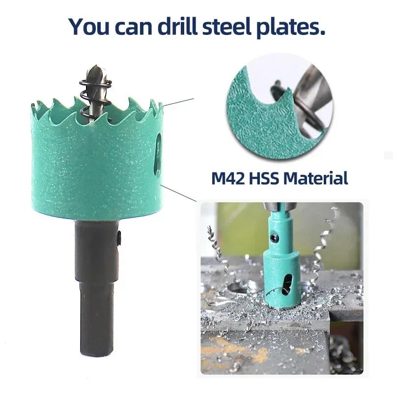1pcs 90mm Bimetal Wood Hole Saw Drill Bit HSS Steel New M42 Core Hole Saw Suitable For Downlight Plasterboard Opening