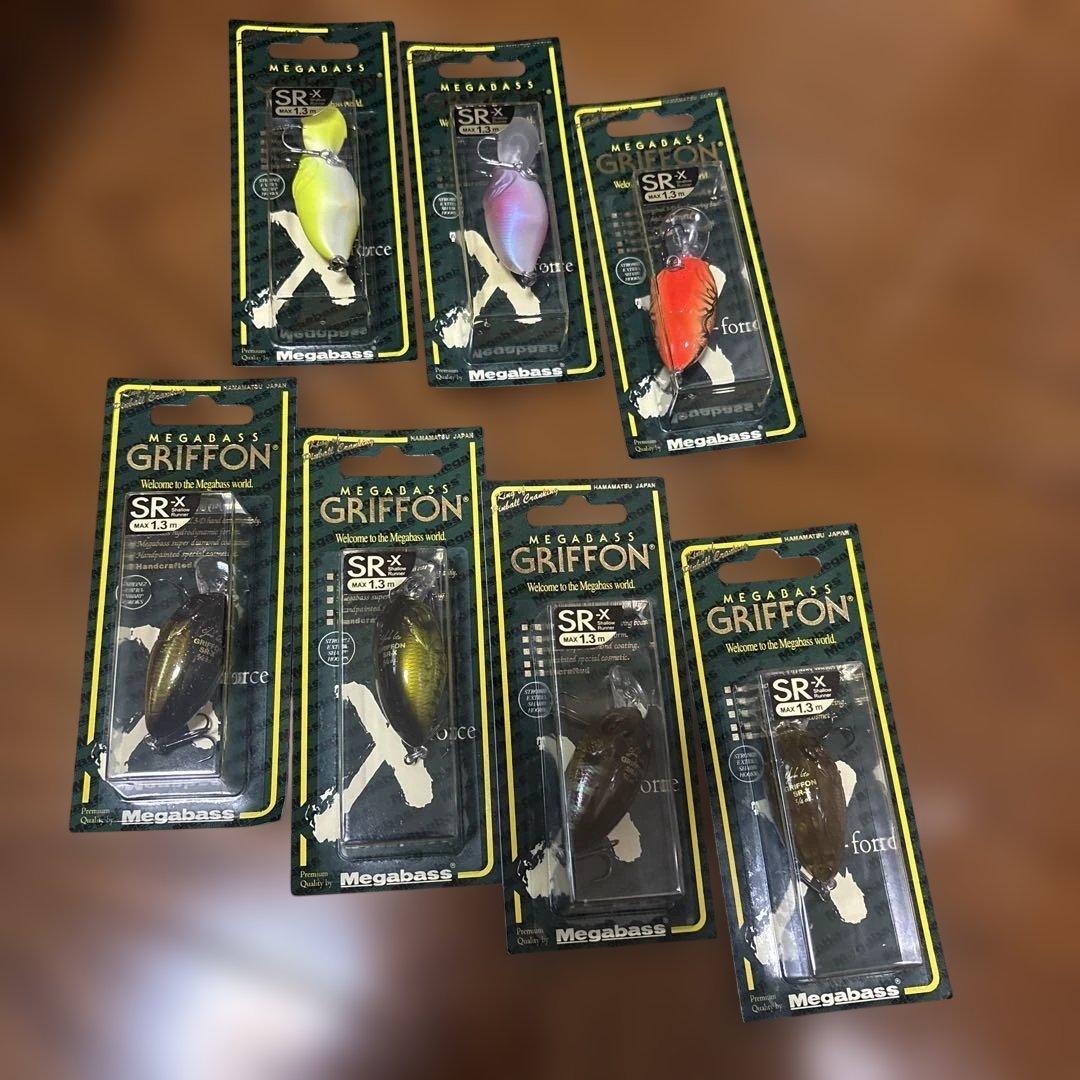 Used Megabass SR-X GRIFFON 7 piece set New unused