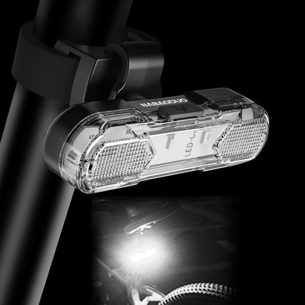 Waterproof Charging Flashing Lights Portable Bicycle Road Night Cycling Equipment  Road Riding