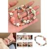 Exquisite Ceramic Starfish Shell Beaded Bracelet For Women Luxurious And Trendy