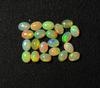 Natural Multi Fire Ethiopian Opal Oval Cabochon Loose Gemstone Lot 50 Pcs 6*8 MM Opal Cabochon Gemstone For Jewelry Making