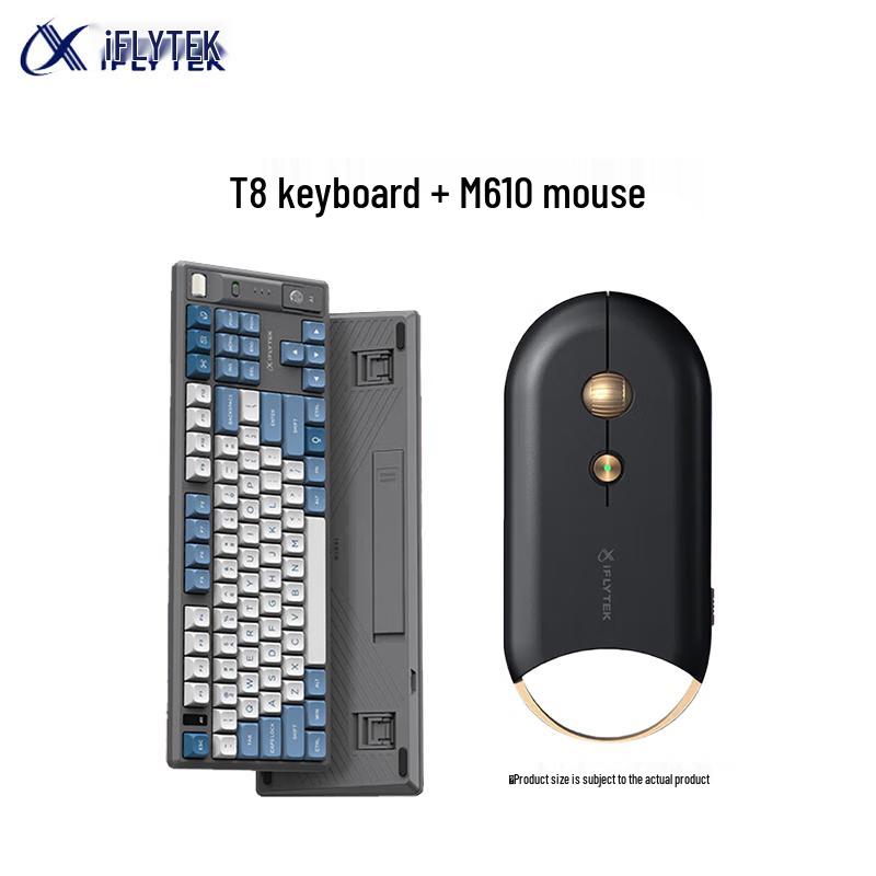 

iFLYTEK T8 Spark Smart Keyboard with M610 Mouse Set