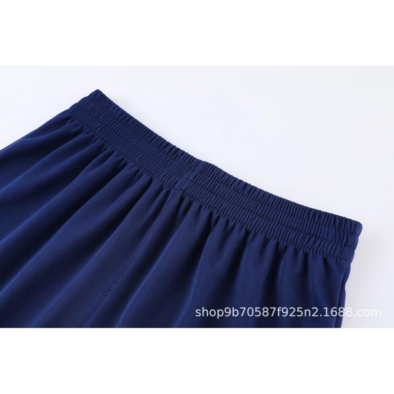 Factory Adult Children's Football Uniform Loose Quick-drying Youth Training Camp Set Customization