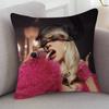 Singer Bad Gyal Pillow Case Soft Double Sided Print Sofa Cushion Cover Throw Pillow Covers