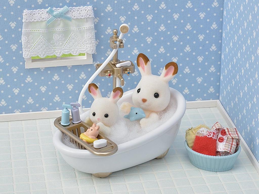Sylvanian Families - 5286 - Bathroom In Country House Style.