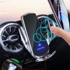 360° Rotation Car Wireless Charger Automatic Clamping Fast Charging Phone Stand Mount for iPhone 16 15 14 13 Samsung Galaxy