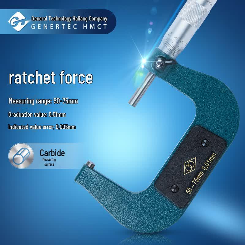HLCT External Micrometer with Carbide Tips