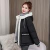 Women's short  jacket Women's new loose student bread jacket Thickened  jacket