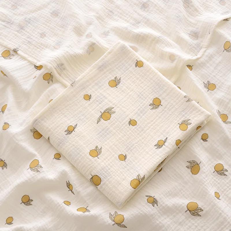Newborn Baby Cotton Blanket Summer Bedding Babies Stuff  Throw Blanket Muslin Squares Receiving Blanket