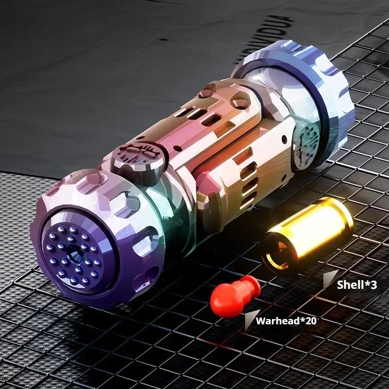 Stun Grenades Pistol Guns Novelties Sensory Metal Toy Creative Cool Things Punnk Mechanical Relieve Stress Relief Adults Toys