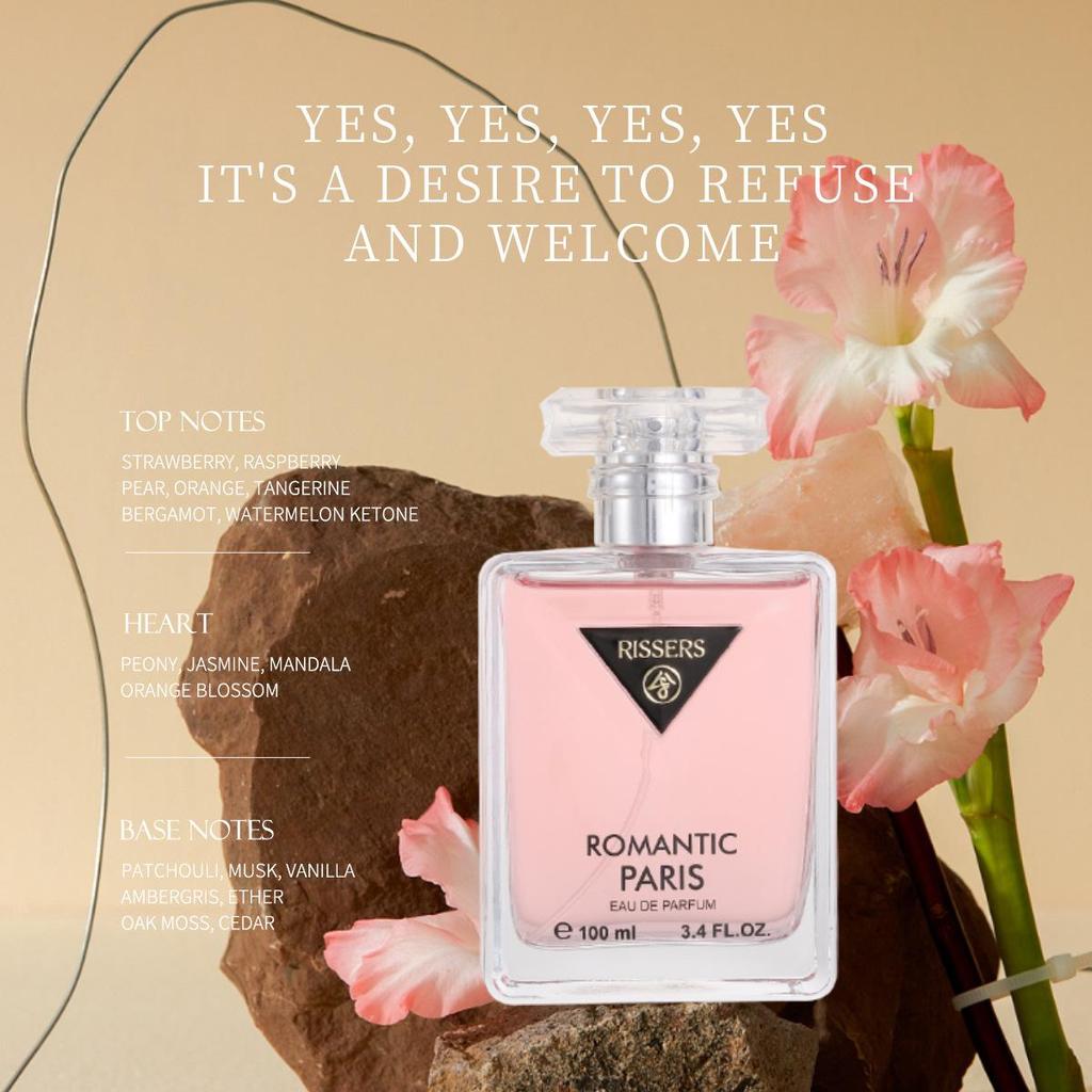 True Love Million Ladies Eau De Toilette 100ml Niche Premium Scent Long-lasting Fresh Fragrance Dating & Gift Perfume for Her