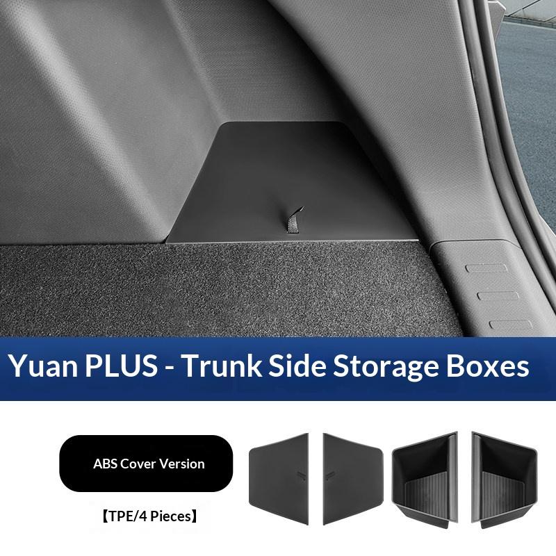 For BYD ATTO3 Intelligent Driving Version Specialized Trunk Storage Box Two Side Organizer Box Car Interior Modification