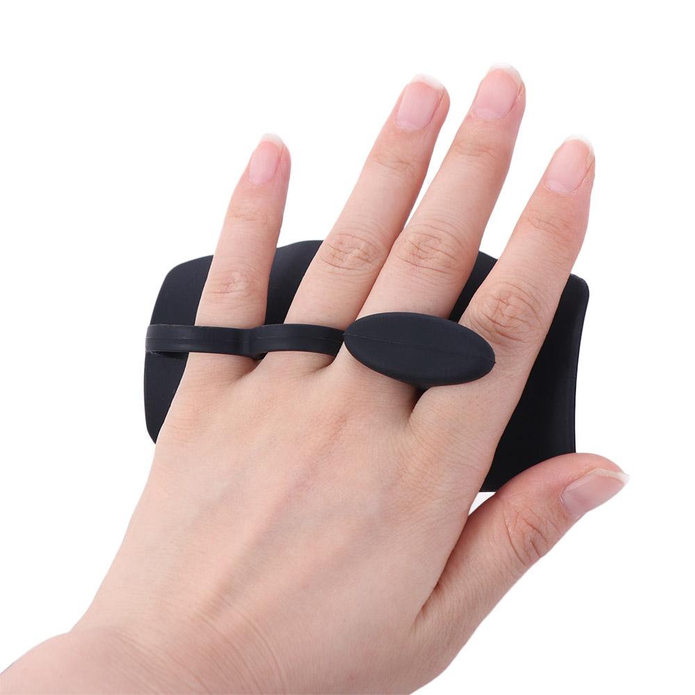 1 Pair Finger Exerciser Gymnastics Grip Silicone Finger Trainer  Fitness Dumbbell