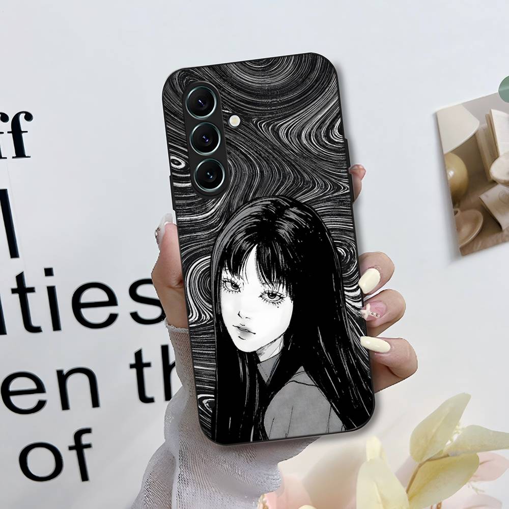 Junji Itos Tomies Phone Case For Samsung S 24 Fe 25 Ultra Plus 20 Lite 21 30 22 23 24 22 Ultra 5G Fundas