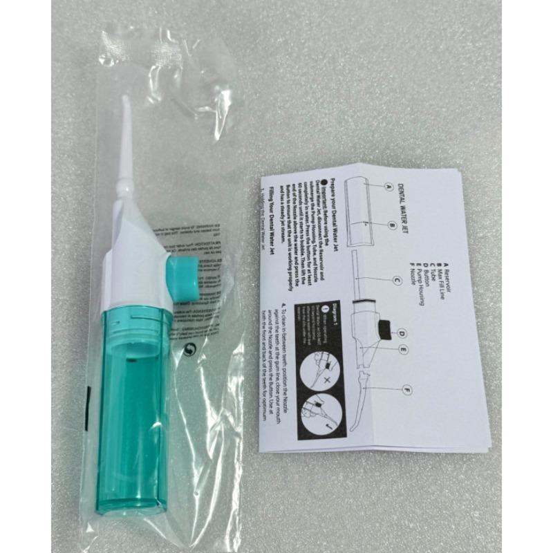 

Бытовой ирригатор высокого давления для полости рта Портативный очиститель зубов Чистая вода Зубная нить Ручная зубочистка высокого давления для воды озеро синий