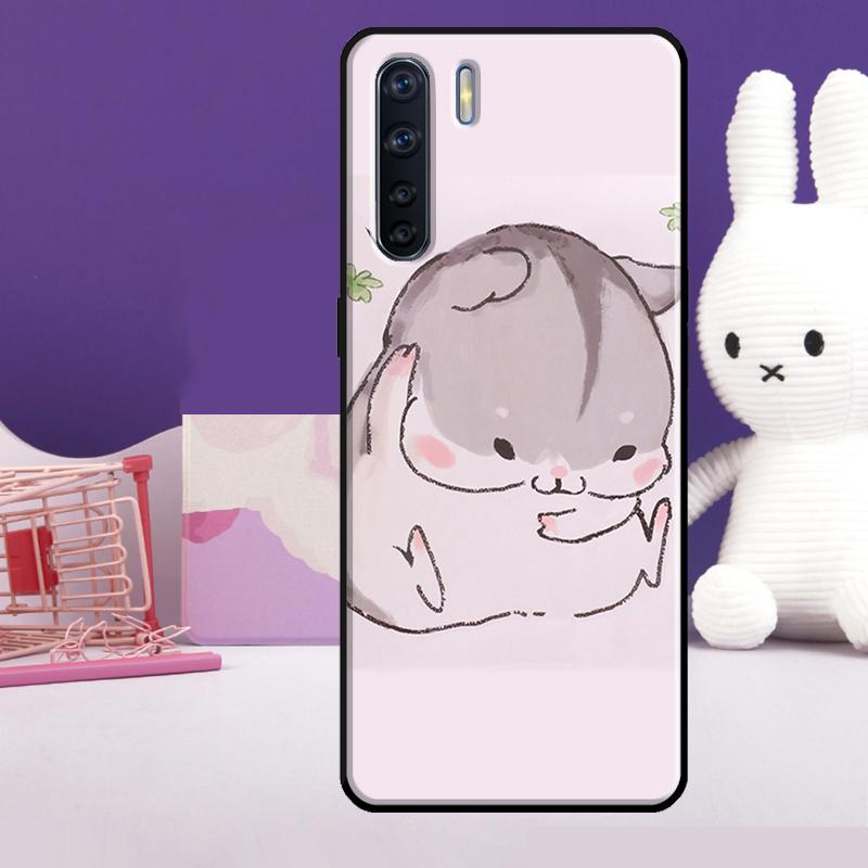 Hamsters Case For Oppo A18 A38 A78 A98 A58 A60 A80 A40 A96 A76 A16 A94 A74 A54 A15 A17 A57 A77 A5 Pro