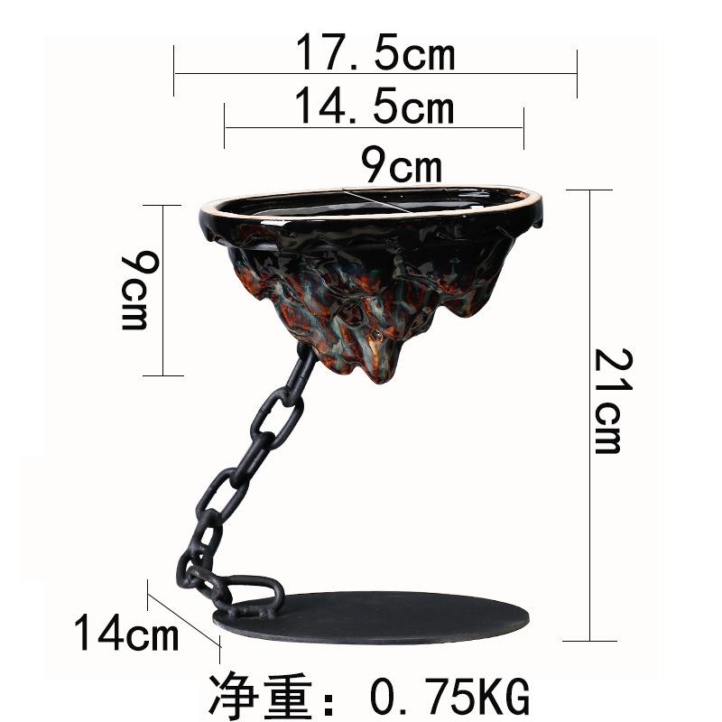 

Железные подвесные украшения Железные цепи Подвесное украшение для гостиной Бамбук Суккуленты Моховые шары Ландшафтный бассейн