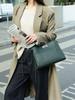 Genuine Leather Women's Large Capacity Tote - First Layer Cowhide Crossbody for Business and Commuting