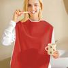 Waterproof Microfiber Adult Bib with Adjustable Velcro for Elderly Rehabilitation