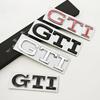 2026 Hot For VOLKSWAGEN VW 3D High-Quality Chrome Metal Logo GTI Emblem Car Trunk Sticker Badge For VW Golf 8/Polo/Jetta/Tiguan/