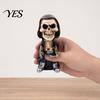 Year-round Skull Decoration Halloween Skeleton Warrior Sculpture, Resin Art Soldier Figurine Statue Home Decor, Gunner Hand-painted Model Ornaments