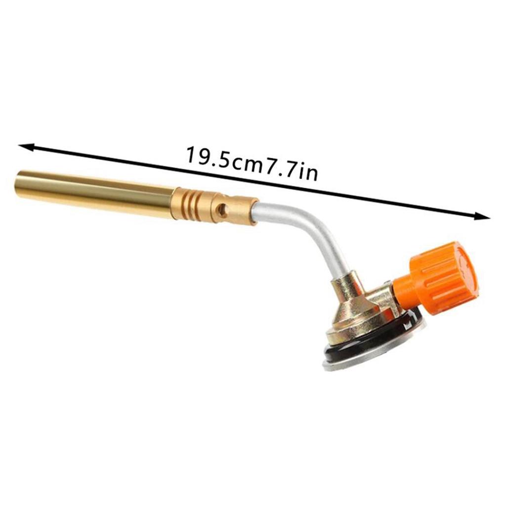 Easy Use Butane Welding Burner Gas Torch Outdoor Camping Barbecue Flame Thrower Portable Welding Equipment