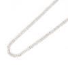1pcs 3mm Rhinestones Rhinestone Chain Ribbon 2 Row Design DIY Wrap Roll Ribbon  For DIY Crafts