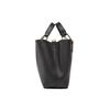 Emporio Armani Logo Print Magnetic Closure Polyester Shoulder Bag Women Bags Black Y3D176-YFO5B-85218