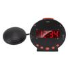 Alarm Clock 110 Decibels Red Flashing Light Super Shaker Extra Loud Alarm Clock for Student Elder