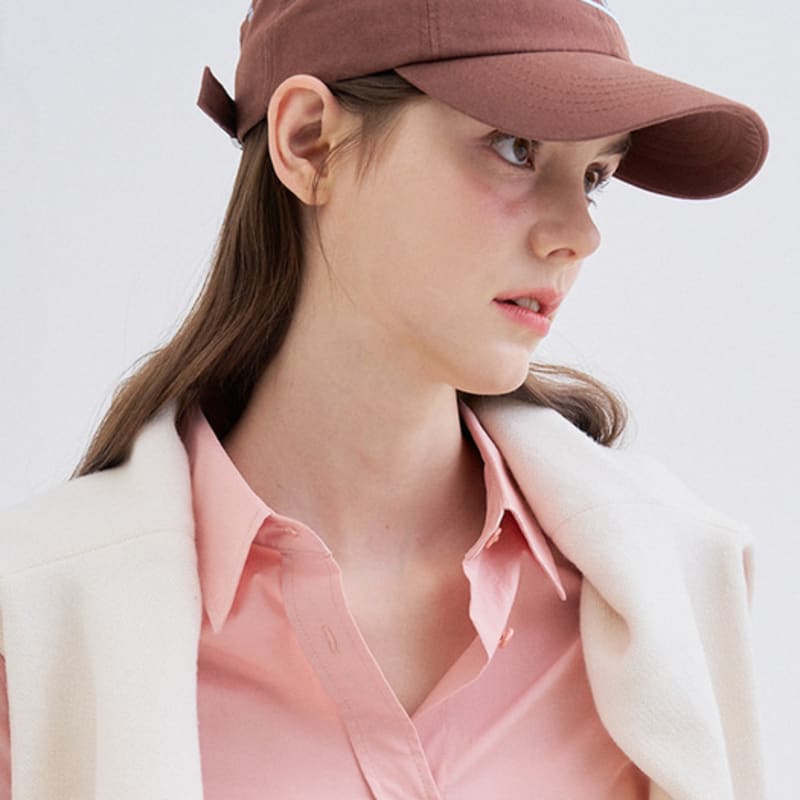 macni SIGNATURE LOGO BALL CAP_BROWN