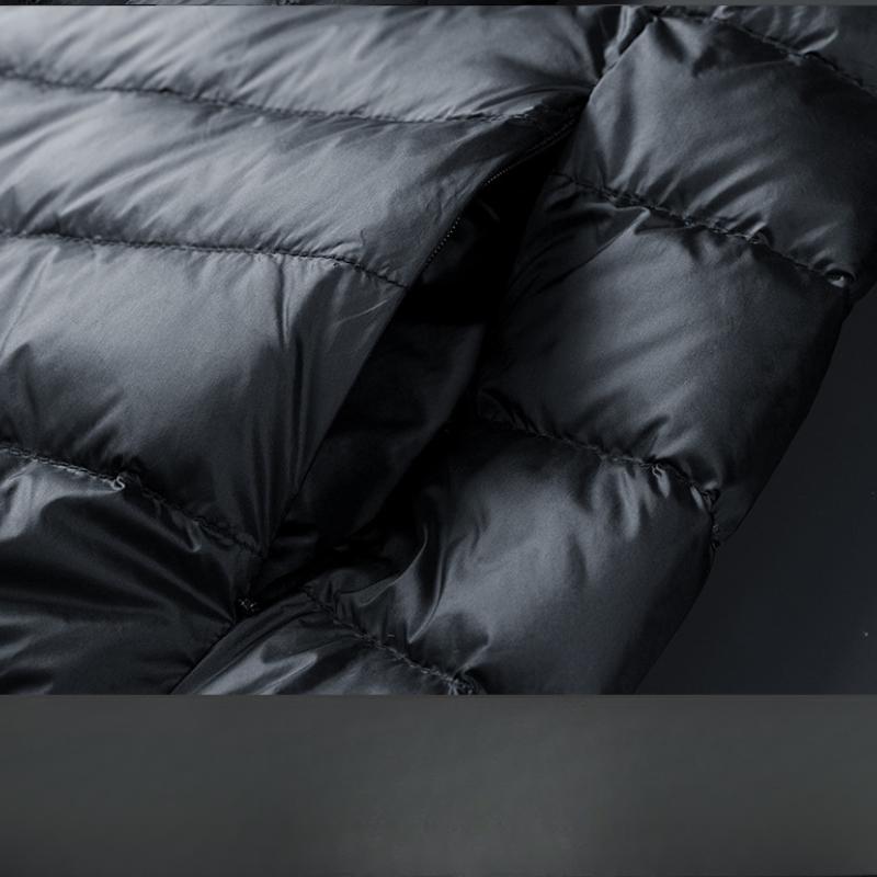 Autumn and Winter Light Down Jacket Men's White Duck Down Down Vest Casual Shoulders Undershirt