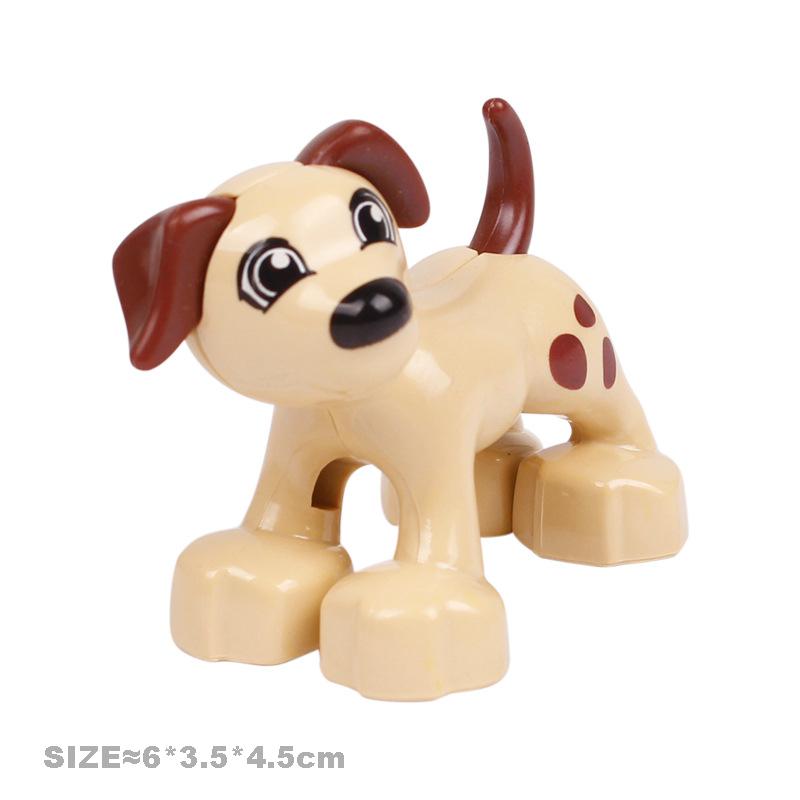 

Зоопарк Животные Большие Строительные Блоки Кирпичи Детали Аксессуары Интересные Детские Монтессори Обучающие Сборные Игрушки Для Детей Подарок