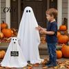 Decorative Lights for Halloween Night Ghost Dog Decoration, Spooky Ornament with LED And Ornaments Remote Control, Creepy Glowing Ghostly Prop Haunted
