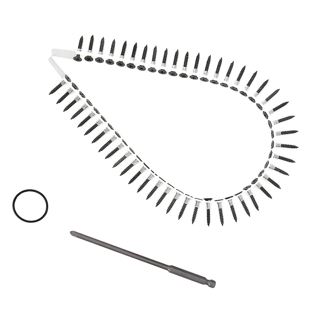 Automatic Chain Nail Gun Adapter Electric Screw Gun Rechargeable Self Tapping Screwdriver For Electric Drill Woodworking Tools