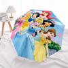 Princesses Castle Automatic Opening and Closing Umbrella, Compact Travel Umbrella, Lightweight and Portable, Suitable for Beach Commuting Bu