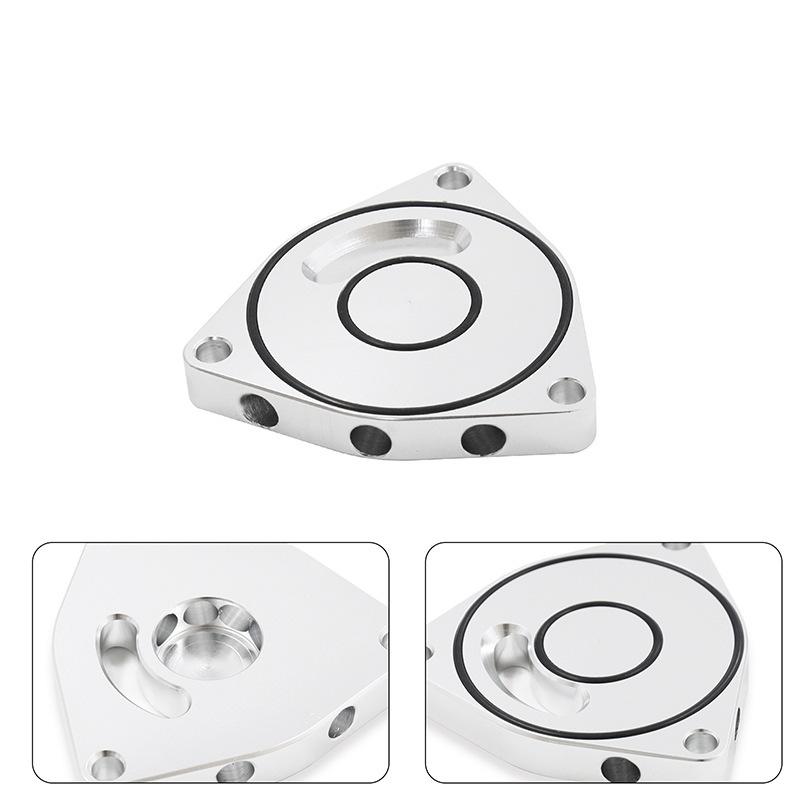 Turbo Gasket Red BOV Spacer Precision Fit Reduces Turbo Lag Improves Throttle Response For Honda Civic 2015-2021