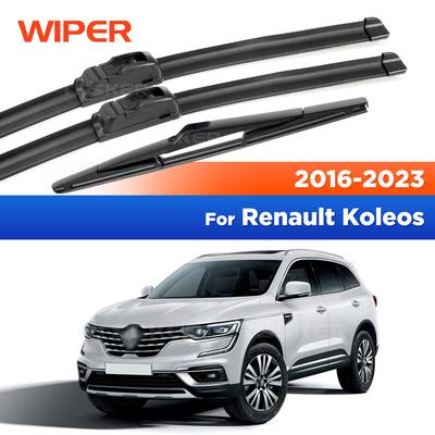 For Renault Koleos HZG MK2 2016- 2017 2018 Wiper Front & Rear Wiper Blades Windshield Windscreen Window Brushes 26"+16"+9"