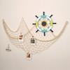 Large Size Fishing Net Decor Cotton Thread Cotton Thread Net Wall Hanging Decor  Ocean Theme Party