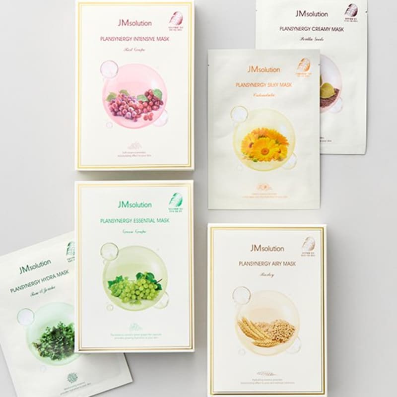 [JM Solution] Plan Synergy Mask Pack 10 sheets 6 types (Choose 1)