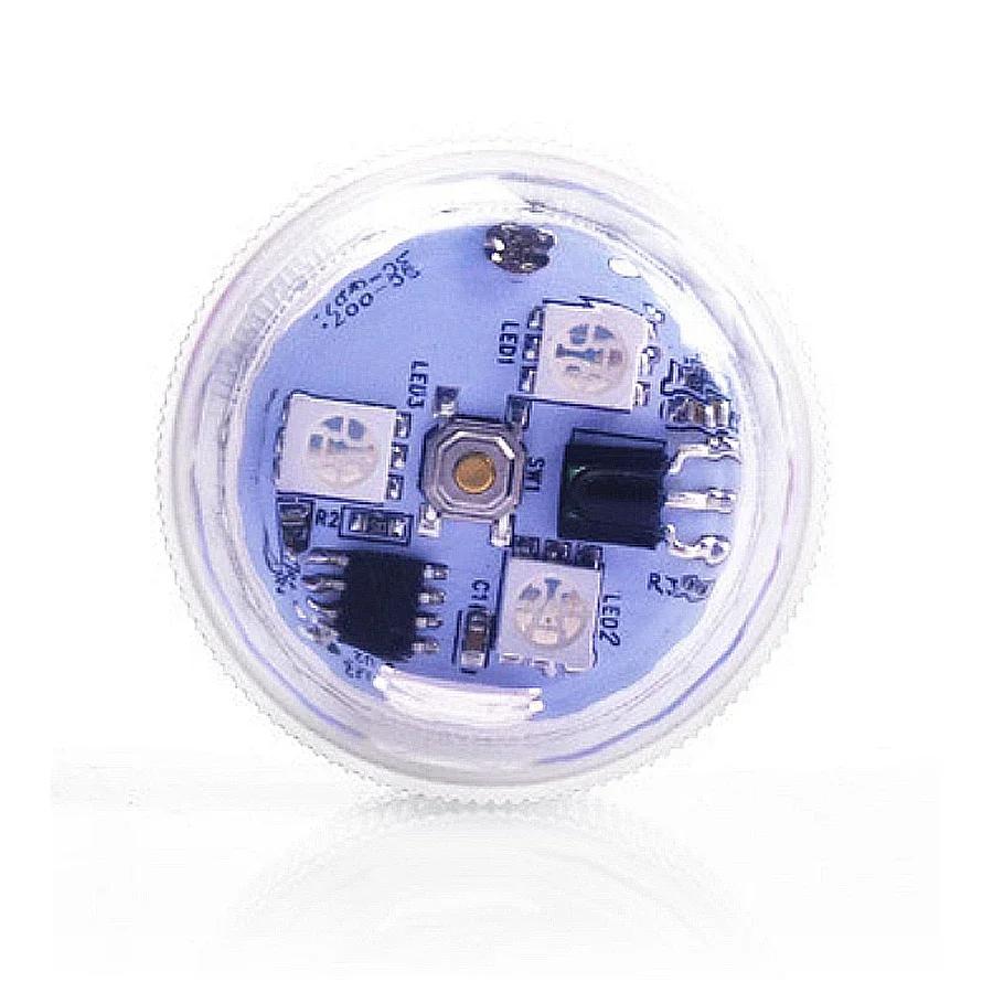 

RGB LED Underwater Light With Remote Control 3LED Submersible Lamp Waterproof For Fish Tank Swimming Pool Wedding Party Lamp
