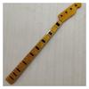 GZSZYA 20-Fret Bass Guitar Neck Maple Fingerboard 4 String Yellow