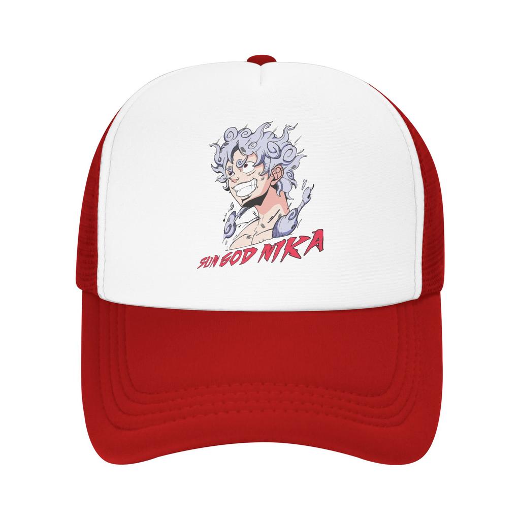 Robin Devil Fruit Hana Hana No Mi Mesh Baseball Cap Adult Vintage Trucker Hat onepieces Adjustable Polyester Snapback Caps