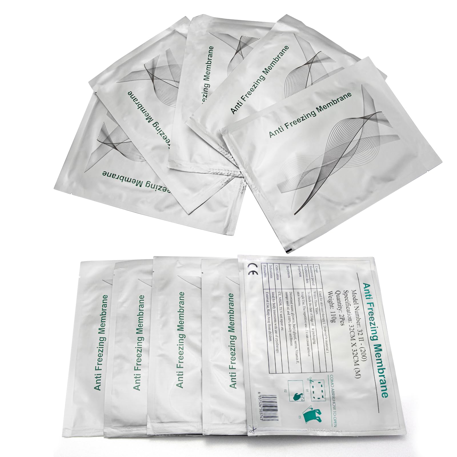 

Elitzia Антифризная пленка Маркировка CE ETB306 для Крио и Аппаратов для Похудения Профессионалы