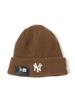 Beams Boy Hat [Special Order] New Era Knit Watch Cap Women's Walnut Free