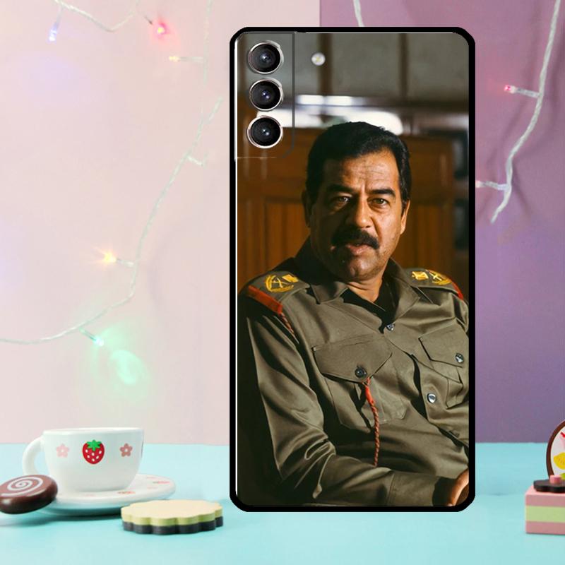 Saddam Hussein Iraq Phone Case For Samsung Galaxy S24 Ultra S20 S21 S22 S23 S25 Ultra S9 S10 Plus S24 FE Cover