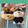 Cute Animal Bee Dog Plush Keychain Pendant Doll Keyring For Gifts