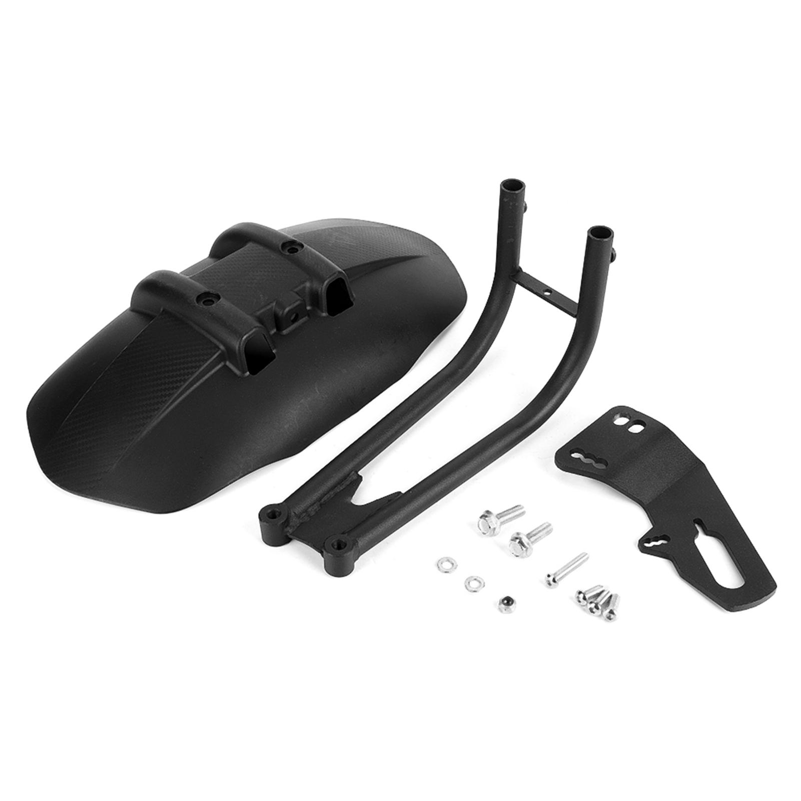 

Задний брызговик мотоцикла Крыло мотоцикла Модифицированный дождевик Задняя крышка Защитный задний брызговик Защитный брызговик мотоцикла чёрный