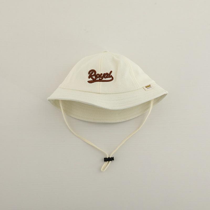 

Вишивка літер Дитячий капелюх-відро Дихаючий Тонкий Бавовняний Капелюх Рибалки для Малюків Хлопчиків Дівчаток Повсякденний Дорожній Дитячий Сонцезахисний Капелюх білий