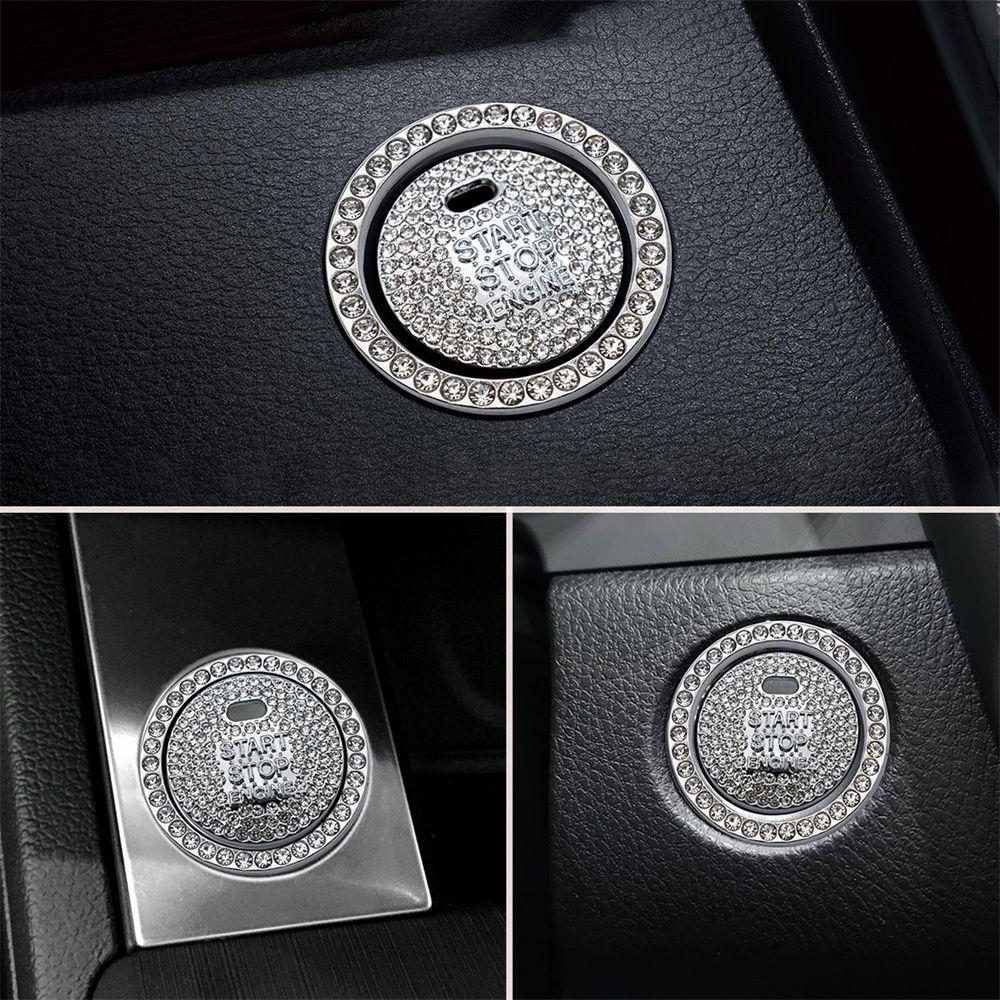 Button Button Protective Cover Engine Ignition Start One-click Start Button Switch Button Decor